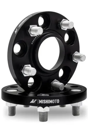 Bargain Mishimoto Wheel Spacers - 5x114.3 - 60.1 - 50 - M12 - Black