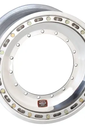 Weld Sprint Direct Mount 15x8 / 5x9.75 BP / 3in. BS Polished Assembly - Beadlock Last Chance