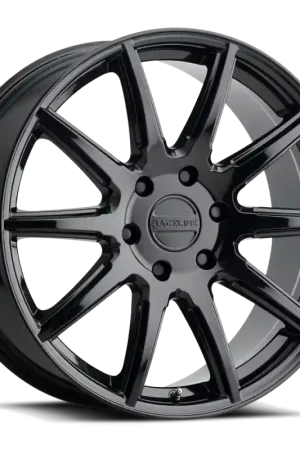 Trending Raceline 159B Spike 22x9.5in / 6x139.7 BP / 35mm Offset / 106.1mm Bore - Gloss Black Wheel