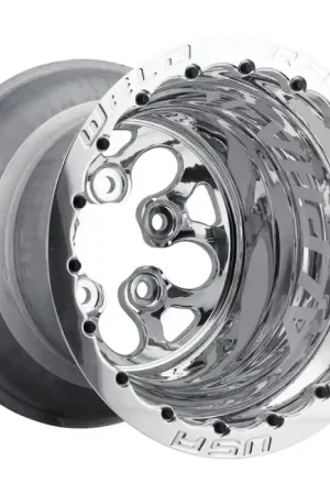 Weld Alpha-1 15x15 / 5x4.75 BP / 3in. BS Polished Wheel In Demand