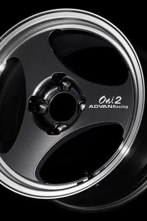 Original Advan ONI2 15x6.5 / +35 Offset / 4x100 / 63mm Bore / Machining and Black Gunmetallic