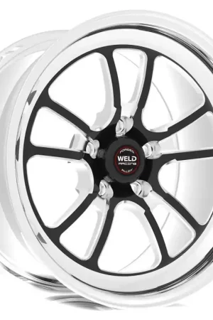 Weld S70 18x8 / 5x4.75 BP / 5.1in. BS Polished Wheel (High Pad) - Non-Beadlock Holiday Sale