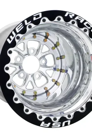 Weld V-Series 15x12 Polished 5x4.5 3in BS Black SBL MT Editor’s Pick
