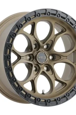 Bargain Weld Off-Road Ledge 6 6x139.7 ET00 BS 5.00 Satin BRZ / Satin BLK Ring 106.1