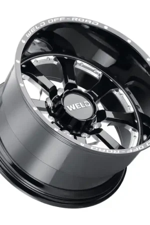 Viral Weld Off-Road W125 20X9 Granada Six 6X139.7 ET20 BS5.75 Gloss Black MIL 106.1