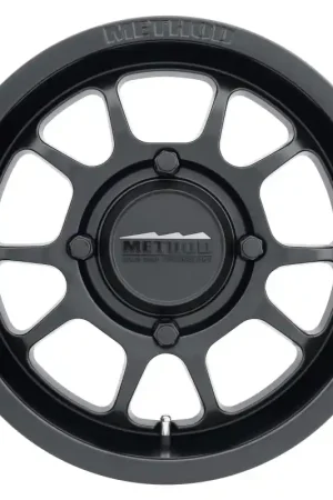 Method MR409 Bead Grip 14x7 / 4+3/13mm Offset / 4x136 / 106.25mm CB Matte Black Wheel Latest
