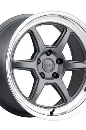Factory Price Kansei K14G Roku 18x9in / 5x114.3 BP / 12mm Offset / 73.1mm Bore - Grey & Machined Lip Wheel