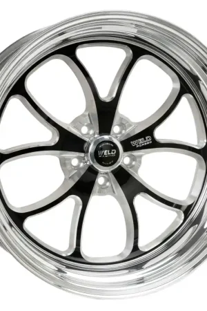Limited Edition Weld S76 20x10 / 5x4.75 BP / 5.8in. BS Black Wheel (High Pad) - Non-Beadlock