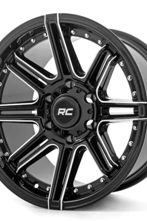Handmade 88 Series Wheel One-Piece Gloss Black 20x10 6x135 -19mm Rough Country