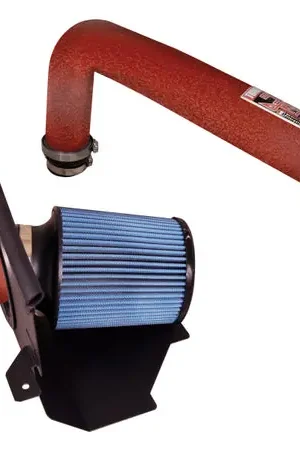 Injen 15-18 Ford Focus ST 2.0L (t) 4cyl Wrinkle Red Short Ram Intake w/ MR Tech & Heat Shield Mega Sale