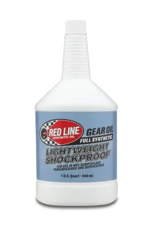 Certified Red Line LightWeight ShockProof Gear Oil - Quart