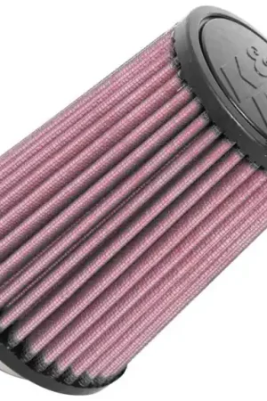 K&N Universal Rubber Filter 2-1/2in Flg / 4-1/2in OD B / 3-1/2in OD T / 6in H - Black Top Worldwide Shipping