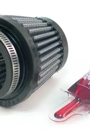 K&N Filter Universal Rubber Filter 1 3/4 inch Flange 3 inch Base 2 inch Top 2.5 inch Height Instant Buy