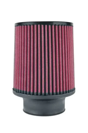 Order Now Injen High Performance Air Filter - 3 1/2 Black Oiled Filter 6  Base / 6 7/8 Tall / 5 1/2 Top