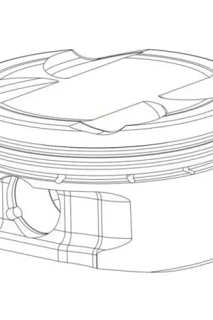 CP Piston & Ring Set for Audi 2.0L TSI (EA888) - Bore (83mm) - Size (+.5mm) Compression Ratio 9.5:1 Certified