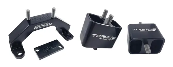 Torque Solution Solid Billet Aluminum Engine & Transmission Mounts 02-14 Subaru WRX / 04-17 STi Buy Direct