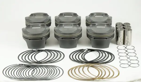 Exclusive Mahle MS BMW N54 B30 3.0L 84.50mm x 31.7mm CH 17.2cc 314g 10.3CR Pistons (Set of 6)