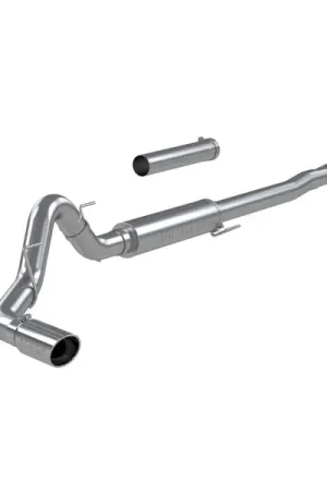 MBRP 2021+ Ford F150 2.7L/3.5L/5.0L 4in T409 Stainless Steel Cat-Back - RACE VERSION Genuine