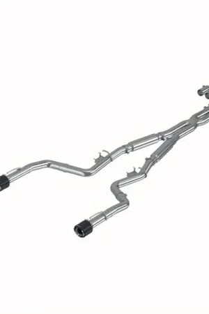 MBRP 17-21 Charger 5.7/6.1/6.4L 3in Dual Rear Exit SS Catback Exhaust w/ Carbon Fiber Tips Buy Direct