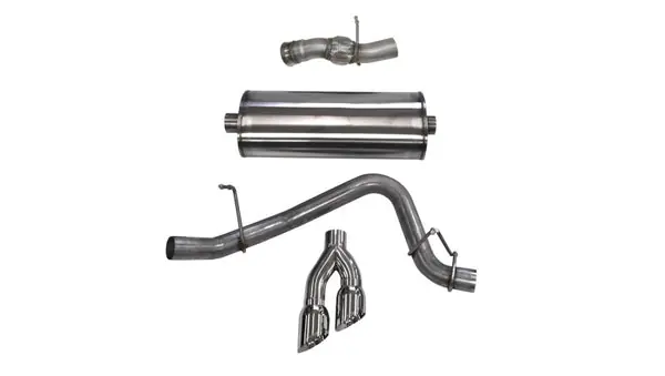 Deal Corsa 2015-2020 GMC Yukon Denali 6.2L V8 Single Side Exit Cat-Back Exhaust w/ Polished Tips