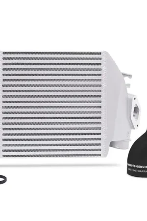 Special Offer Mishimoto 08-14 Subaru WRX Top-Mount Intercooler Kit - Powder Coated Silver & Black Hoses
