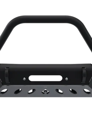 Top Pick 07-Up Jeep Wranger/Gladiator High Clearance Front Bumper With Hoop Powdercoat Black Steel