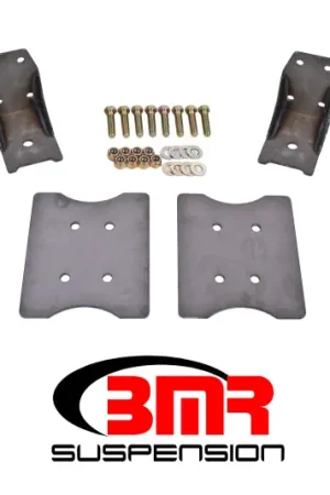 Hot Deal BMR 79-04 Fox Mustang Lower Torque Box Reinforcement Plates - Natural