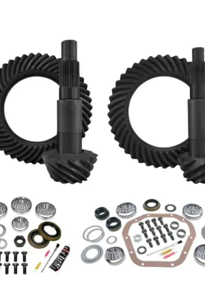 Yukon Gear & Install Kit Package for 99-16 Ford F350 Dana 60 Reverse Front/Dana 80 Rear 5.38 Ratio Best Choice