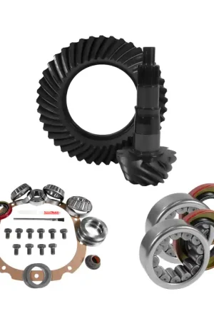 Free Returns Yukon 8.8in Ford 3.73 Rear Ring & Pinion Install Kit 2.99in OD Axle Bearings and Seals