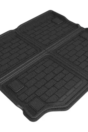 3D MAXpider 18-21 Jeep Wrangler Unlimited JL w/ Sub/Flat Load Floor Kagu Cargo Liner - Black Top Rated