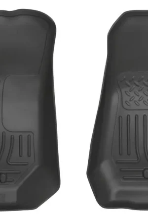 Husky Liners 07-12 Jeep Wrangler WeatherBeater Black Floor Liners Discount
