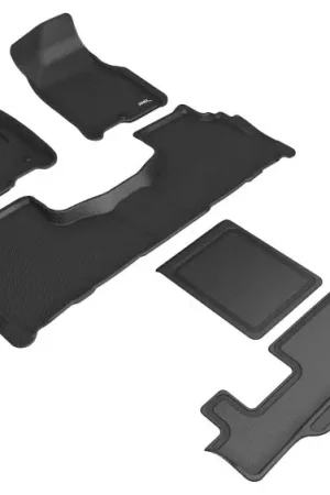 3D MAXpider 21-24 Chevrolet Tahoe 7-Seat Kagu Black R1 R2 R3 Cheap