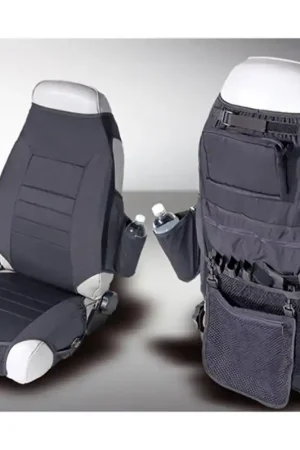 Direct From Factory Rugged Ridge Fabric Seat Protectors Black 76-06 Jeep CJ / Jeep Wrangler