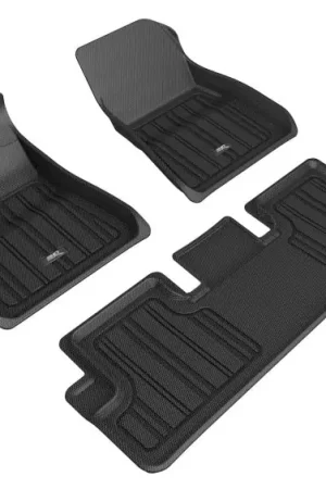 Editor’s Pick 3D MAXpider 2020-2022 Tesla Model 3 Elitect 1st & 2nd Row Floormats - Black