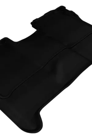 Express Delivery 3D MAXpider 2004-2015 Nissan Titan Crew Cab Kagu 2nd Row Floormats - Black