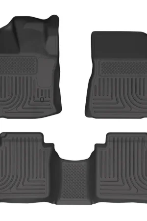 While Supplies Last Husky Liners 12-13 Toyota Venza WeatherBeater Black Front & 2nd Seat Floor Liners