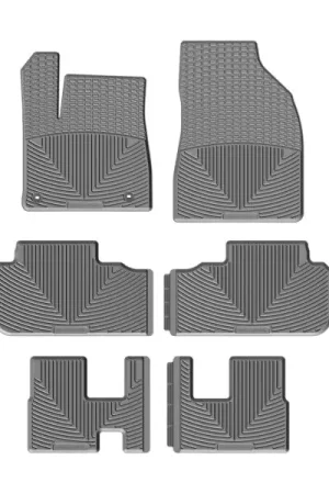 WT Rubber Mats - Front - Grey Last Chance