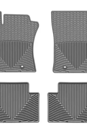 WT Rubber Mats - Rear - Grey Modern