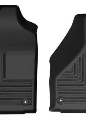 Husky Liners 19-22 RAM 2500/3500 Std Cab (Vinyl Floor) WeatherBeater Front Floor Liners - Black Trending
