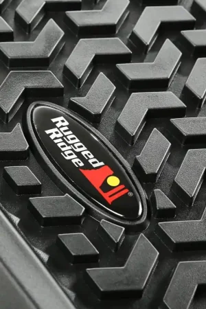 Rugged Ridge Floor Liner Rear Black 1999-2006 Chevrolet Silverado / GMC Sierra 1500 Hassle-Free Returns