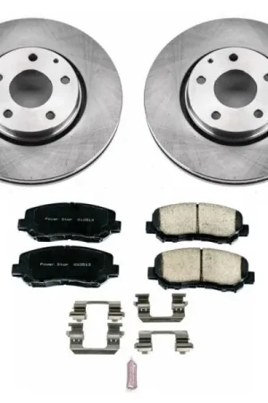 Save Now Power Stop 16-18 Mazda CX-5 Front Autospecialty Brake Kit