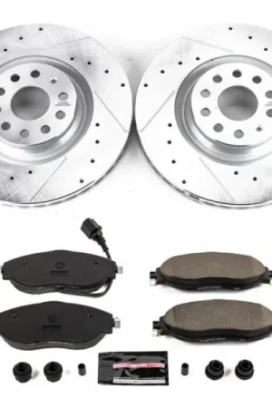 Super Sale Power Stop 15-21 Volkswagen GTI Front Z23 Evolution Sport Brake Kit