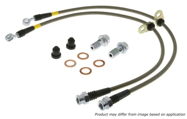 StopTech 12-13 Audi A3 / 06-09 VW GTI Mk V/10 GTI Mk VI/05-07 Jetta Front SS Brake Line Kit High Quality