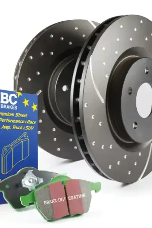 EBC S10 Brake Pad and Rotor Kit Crafted