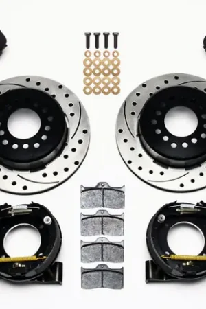 Wilwood Forged Dynalite P/S Park Brake Kit Drilled Chevy C-10 2.42 Offset 5-lug Cheap