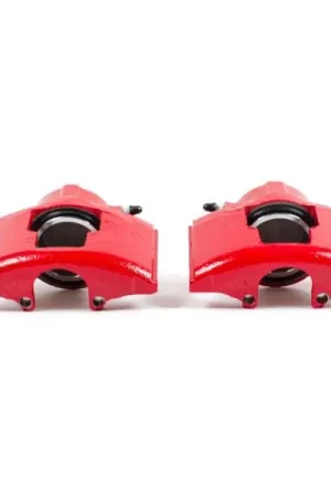 Time-Limited Power Stop 90-00 Chevrolet C3500 Front Red Calipers w/o Brackets - Pair