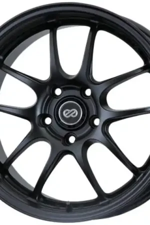 Enkei PF01SS 17x9 5x114.3 60mm Offset 75mm Bore Diameter Matte Black Wheel Super Sale