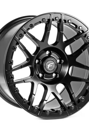 Factory Price Forgestar F14 Beadlock 17x10 / 5x120 BP / ET45 / 7.3in BS Satin Black Wheel
