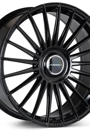 Luxury Vossen HF-8 24x10 / 6x139.7 BP / ET25 / 106.1 CB / Deep - Gloss Black Wheel