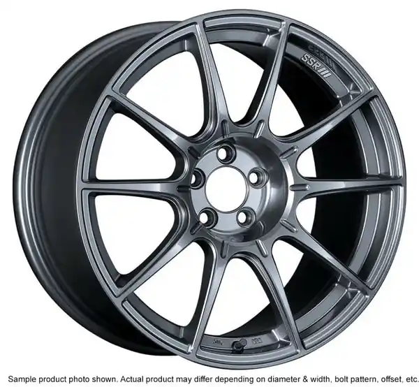 SSR GTX01 18x9.5 5x100 40mm Offset Dark Silver Wheel FRS / BRZ Best Price
